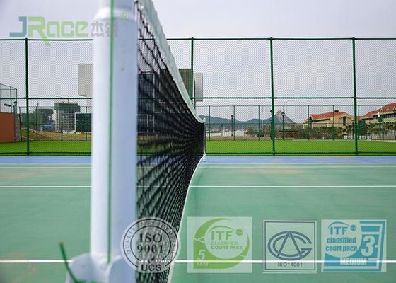 All Weather Acrylic Sports Flooring Tennis Court Covering For High School / College