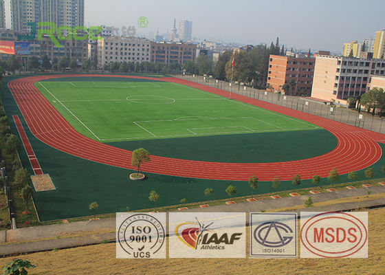 Static Free EPDM Rubber Flooring Carbon Structure No Heavy Metal For Sports Ground